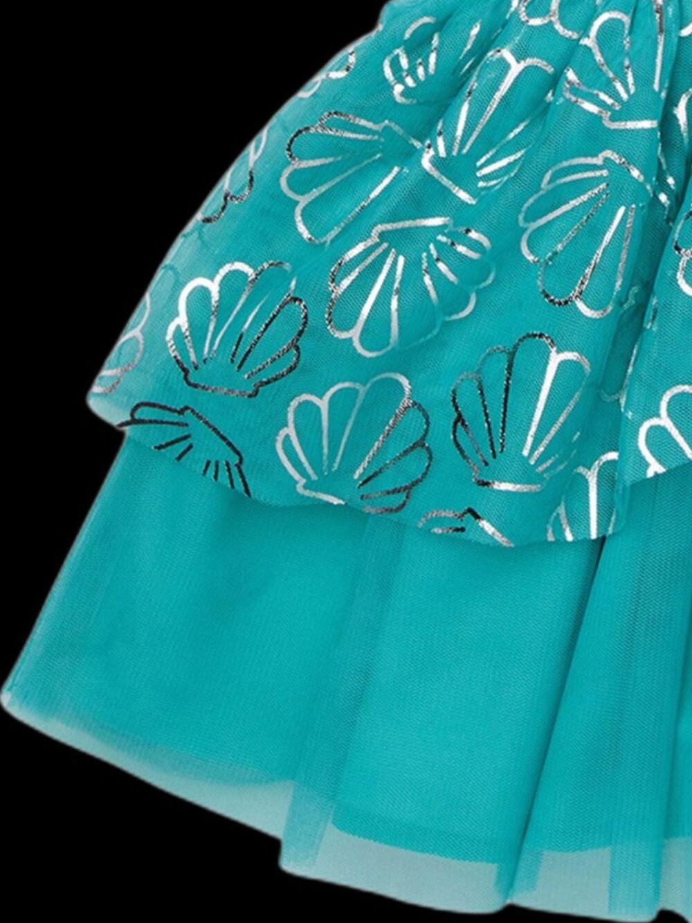 Disney Princess Ariel The Little Mermaid Tulle Dress BABY GIRL SIZE 18M NEW - Picture 6 of 6